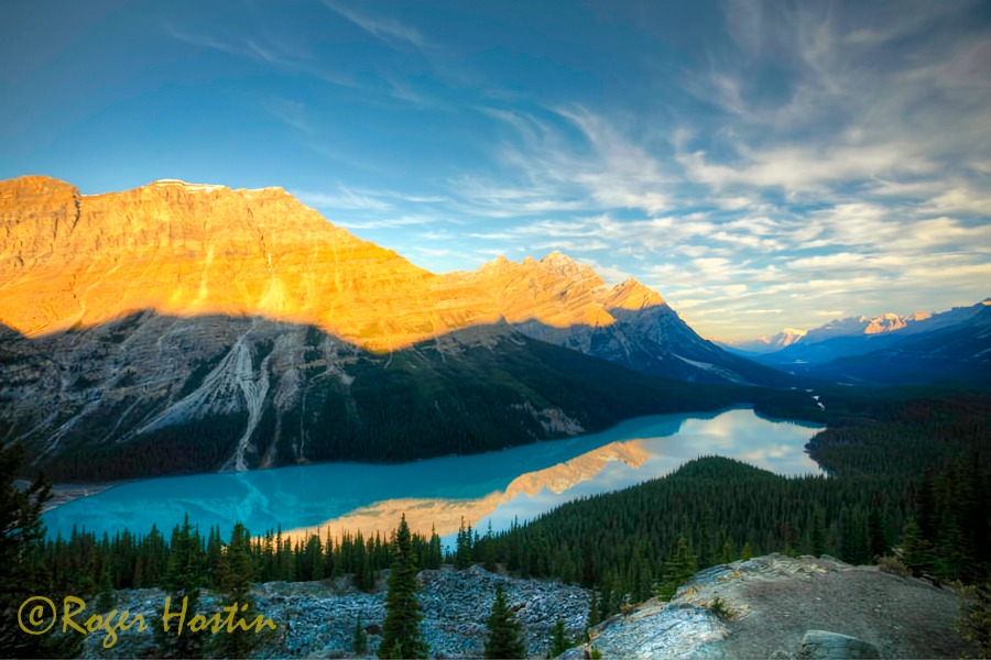 WEB 2010 10 02 Sunrise, Peyto Lake 153 5 7 tonemapped